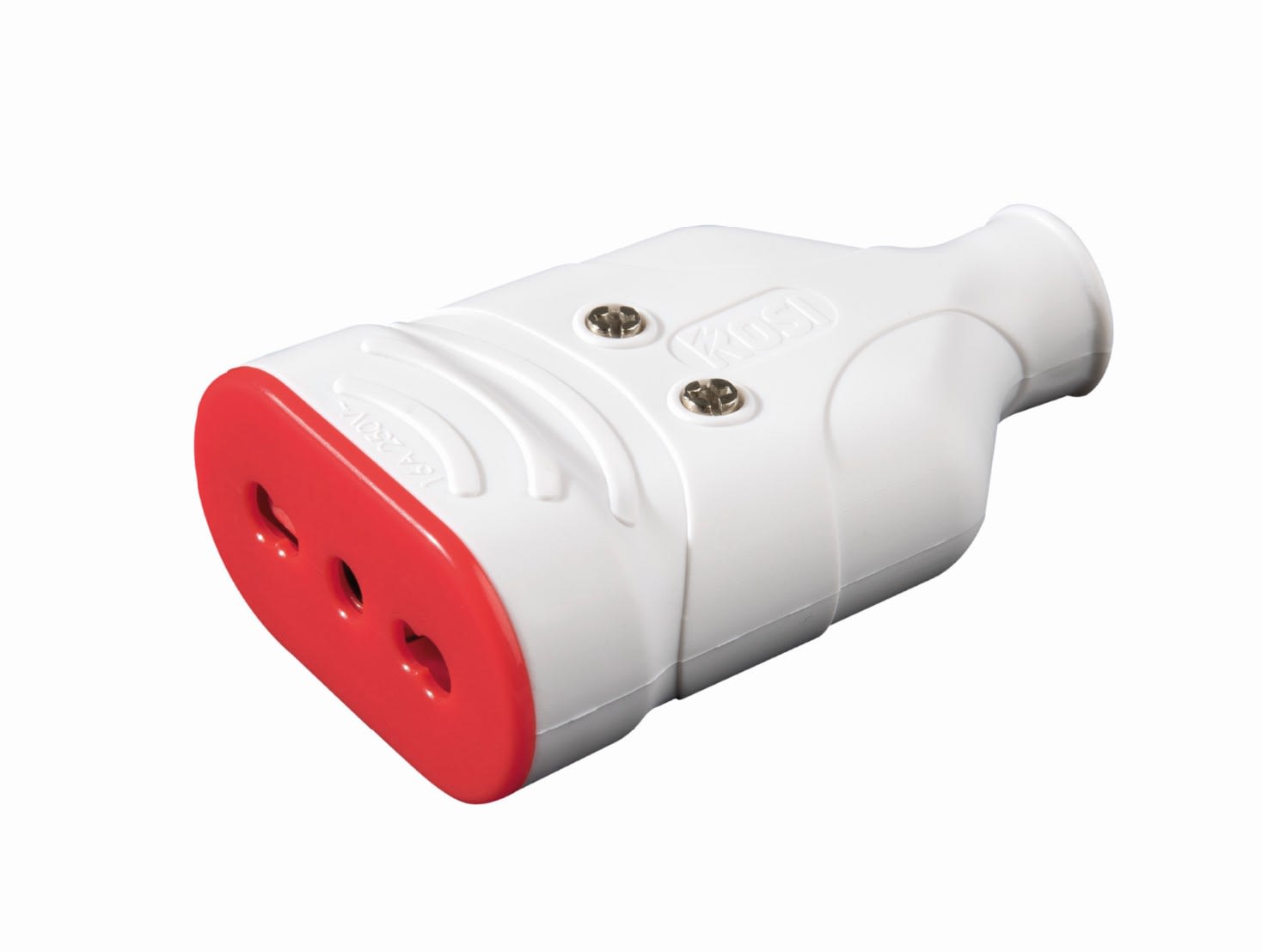 ROSI MATERIALE ELETT - PRESA MOBILE 10/16A 2P+T MONOBLOCCO ANTISCHIACCIAMENTO BIANCO