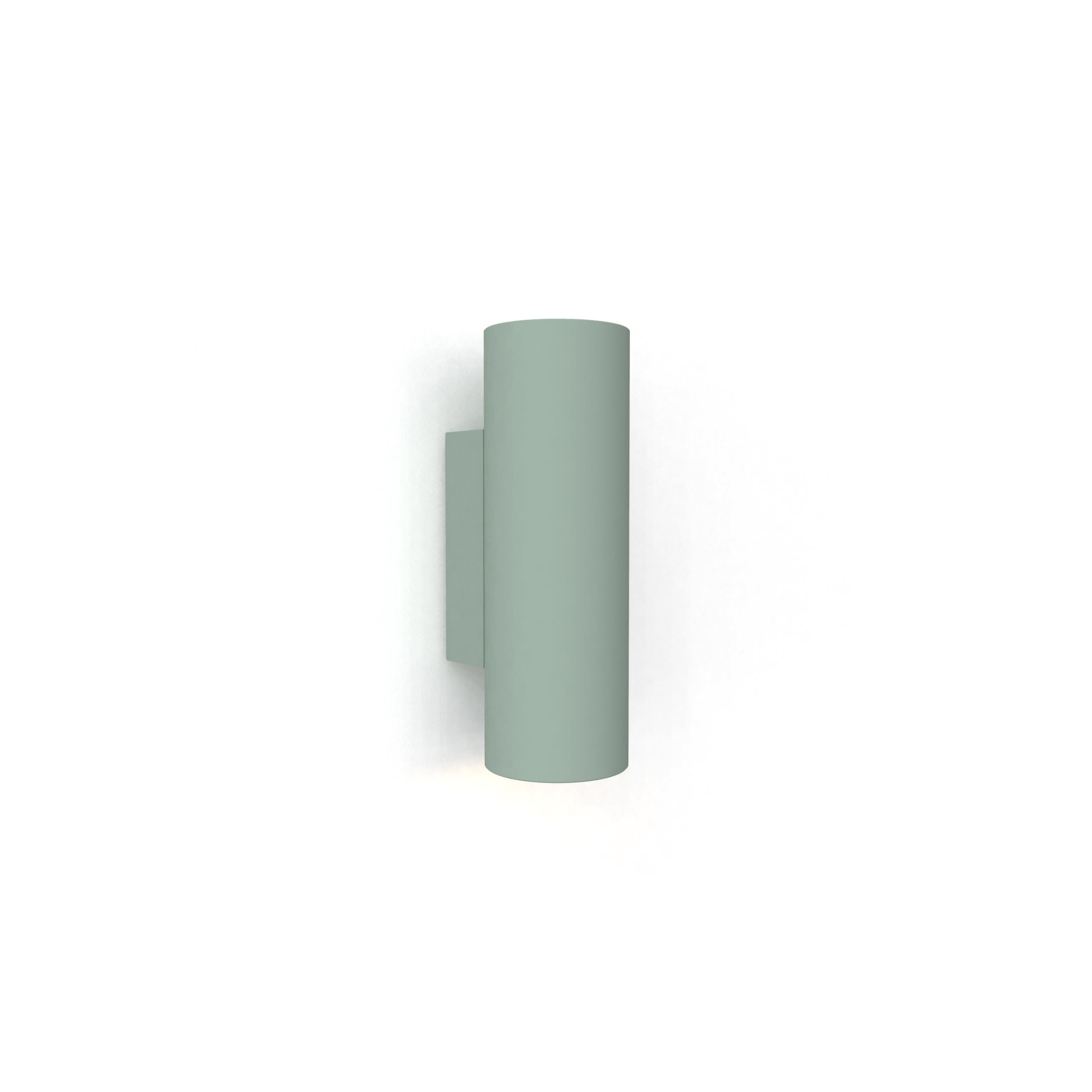 LUMICOM - LUMICOM | ROND Applique, 2x GU10, max 33W, metallo, verde iceberg, D.6cm x H18cm