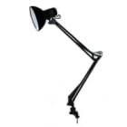 MED - Lampada da Studio in metallo - attacco E27 - colore NERO - max 40w