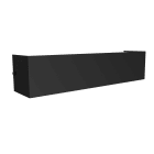 LUMICOM - DESMO L APPLIQUE 45x10 METALLO NERO 6xGX53