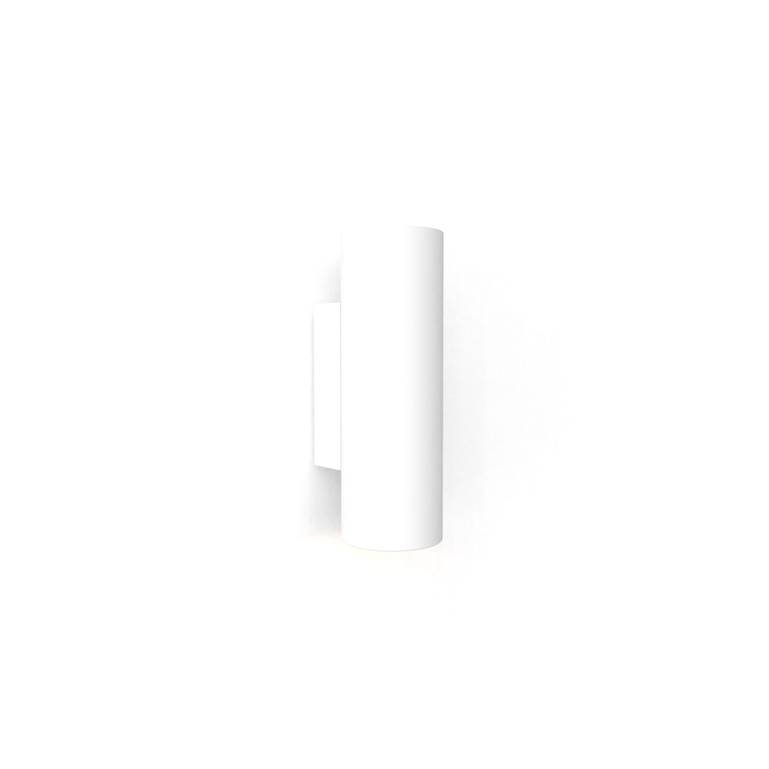 LUMICOM - LUMICOM | ROND Applique, 2x GU10, max 33W, metallo, bianco opaco, D.6cm x H18cm