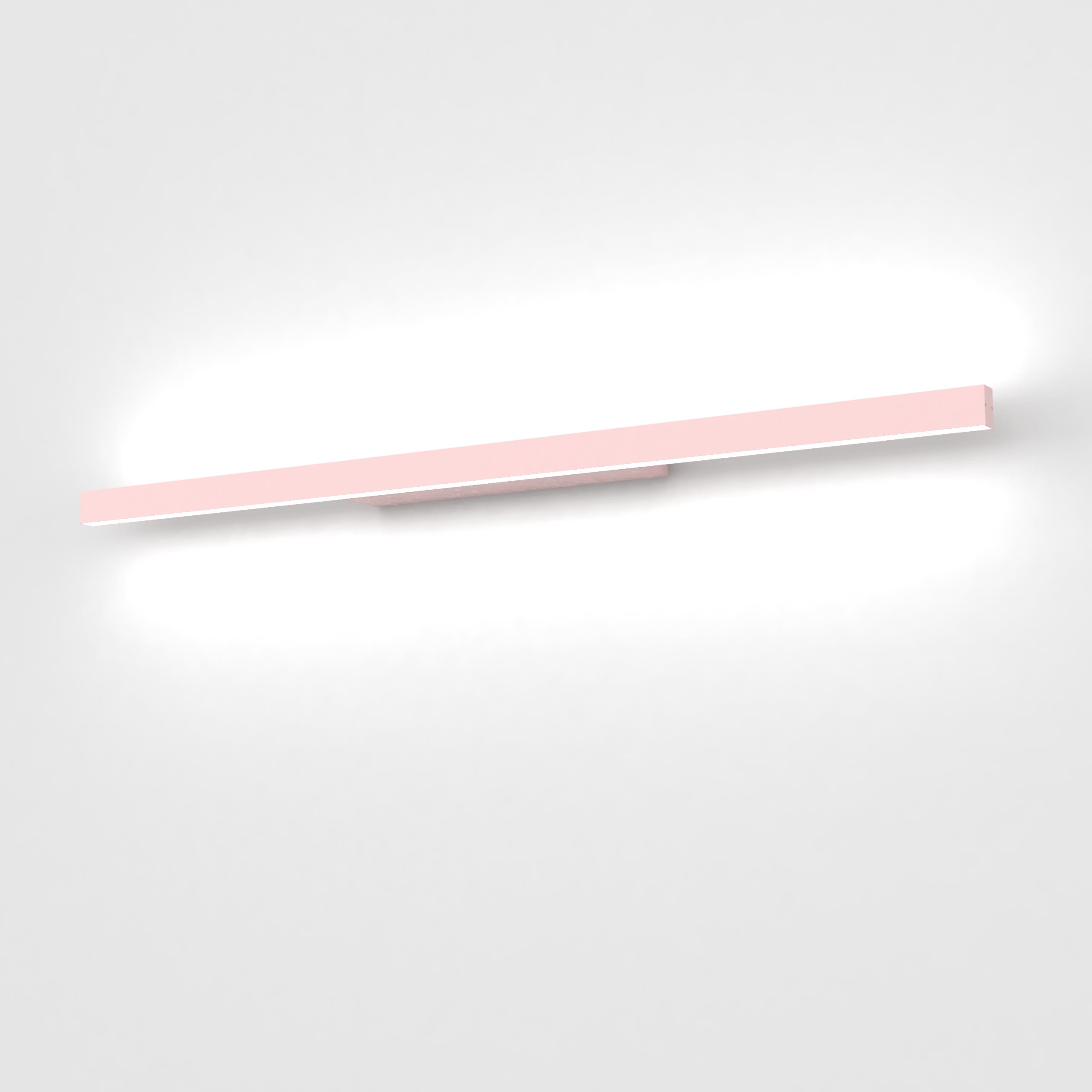 LUMICOM - LUMICOM | RIFT applique l, STRIP LED, 30W/m, 3000K, metallo, rosa, L.90