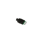 ENERGYX - Spina 16A rinforzata, nera, made in Italy