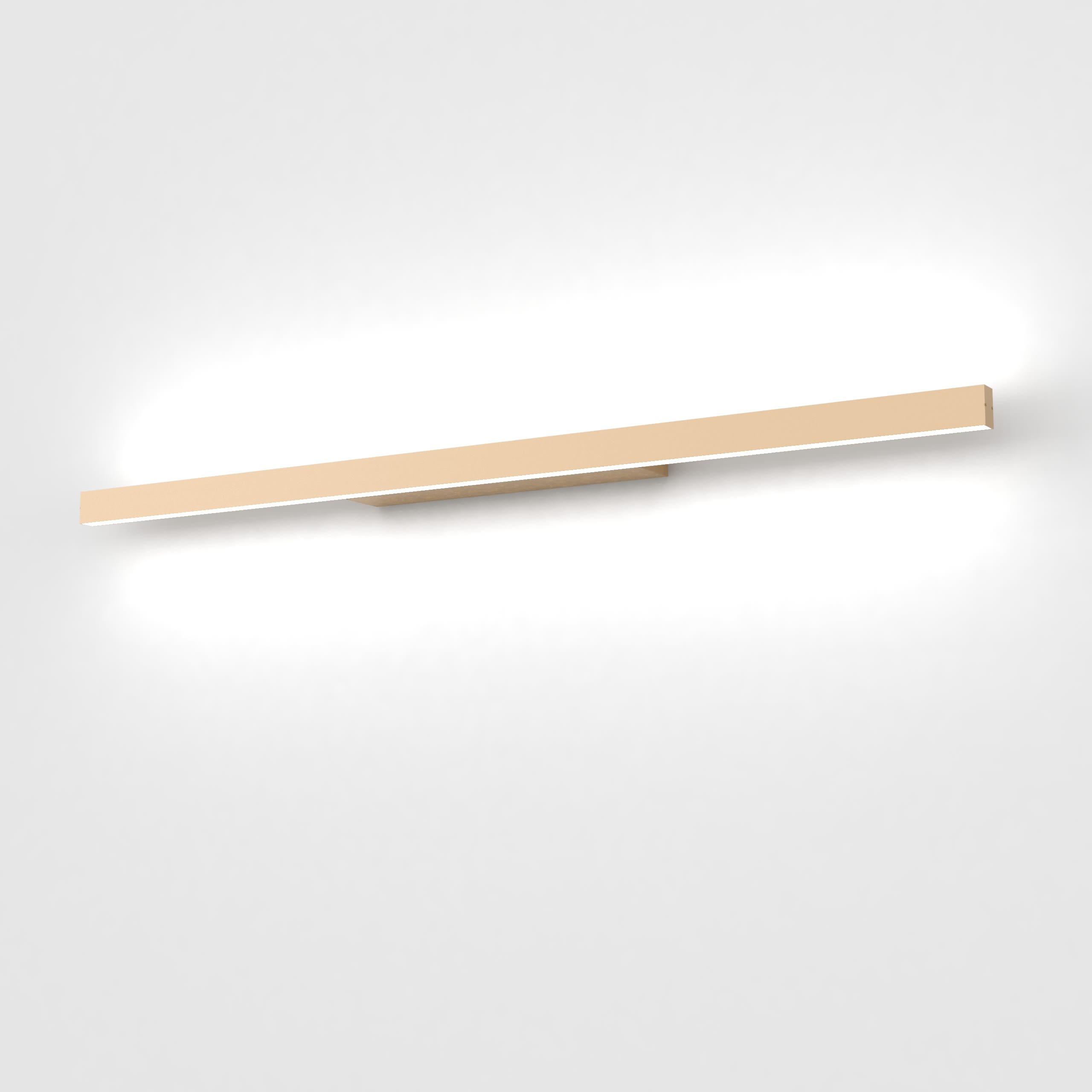 LUMICOM - LUMICOM | RIFT applique l, STRIP LED, 30W/m, 3000K, metallo, anodic gold, L.90