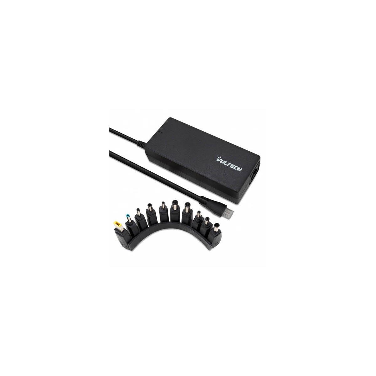 VULTECH - Aimentatore universale notebook 120w autosettante -10 connettori - 15V-24V