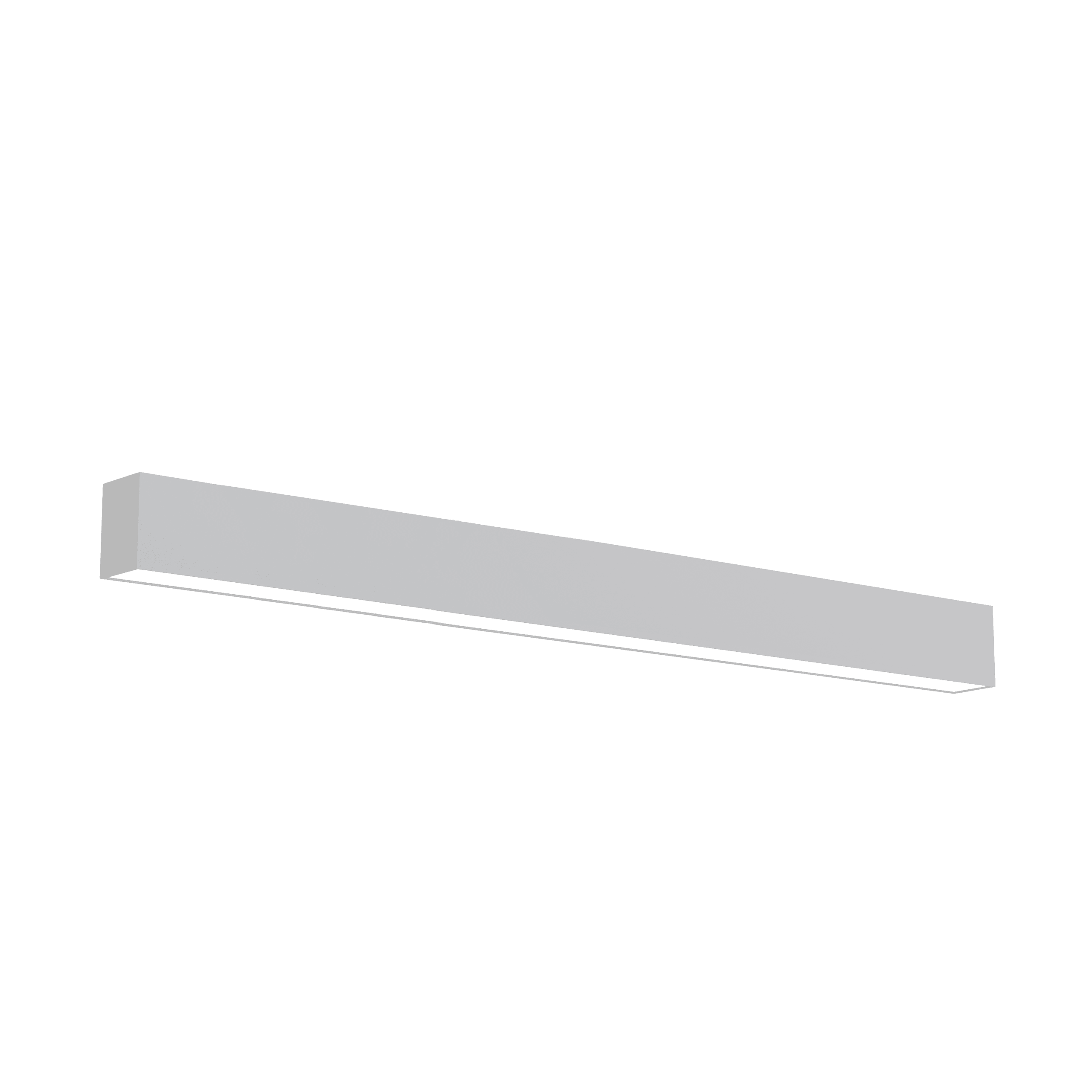 LUMICOM - LUMICOM | LINEAR Plafoniera, STRIP LED INTEGRATA, 24W, 4000K, metallo, bianco opaco, L100cm