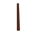 LUMICOM - LUMICOM | ROND Plafoniera, 1x GU10, max 33W, metallo, marrone corten, D.6cm x H60cm