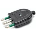 MED - Spina 16 A 2P + T NERA confezione da 5 pz
