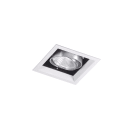 ROSSINI - RSSBYT001 DOWNLIGHT QUADRATO BIANCO LED 7W 65? IP20 3000K CRI80