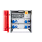 ROSI MATERIALE ELETT - QUADRO ACS DA CANTIERE NO. 4 PRESE INTERBL. 16 A 2P+T, 14KW