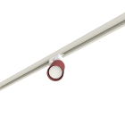 LUMICOM - FORM TRACK H10 Ø6 METALLO ROSSO COWHIDE 1XGU10