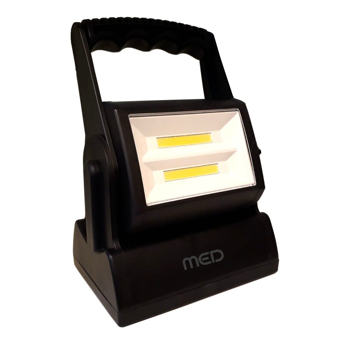 MED - Torcia LED COB in ABS ad alte prestazioni 6W - 4 batterie torcia non incluse