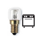 MED - Lampadina per forno 15Watt 220V - E14 - Conf. 25 pezzi - USO SPECIALE