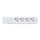 ROSI MATERIALE ELETT - RCORS8412B MULT SPECIALIST 4 POSTI, CON INTERR., BI