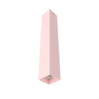 LUMICOM - LUMICOM | CUBE Plafoniera, 1X GU10, max 33W, metallo, rosa, H40cm