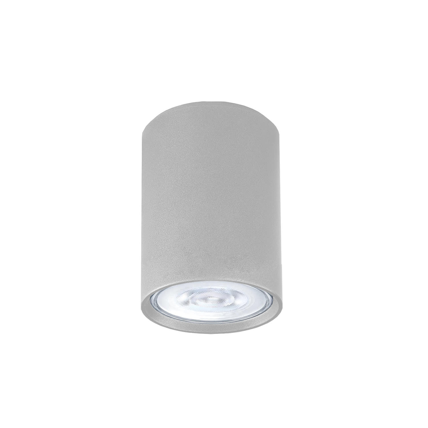 LUMICOM - LUMICOM | ROND Deckenleuchte, 1x GU10, max 33W, metall, weiß glänzende, D.6cm x H10cm