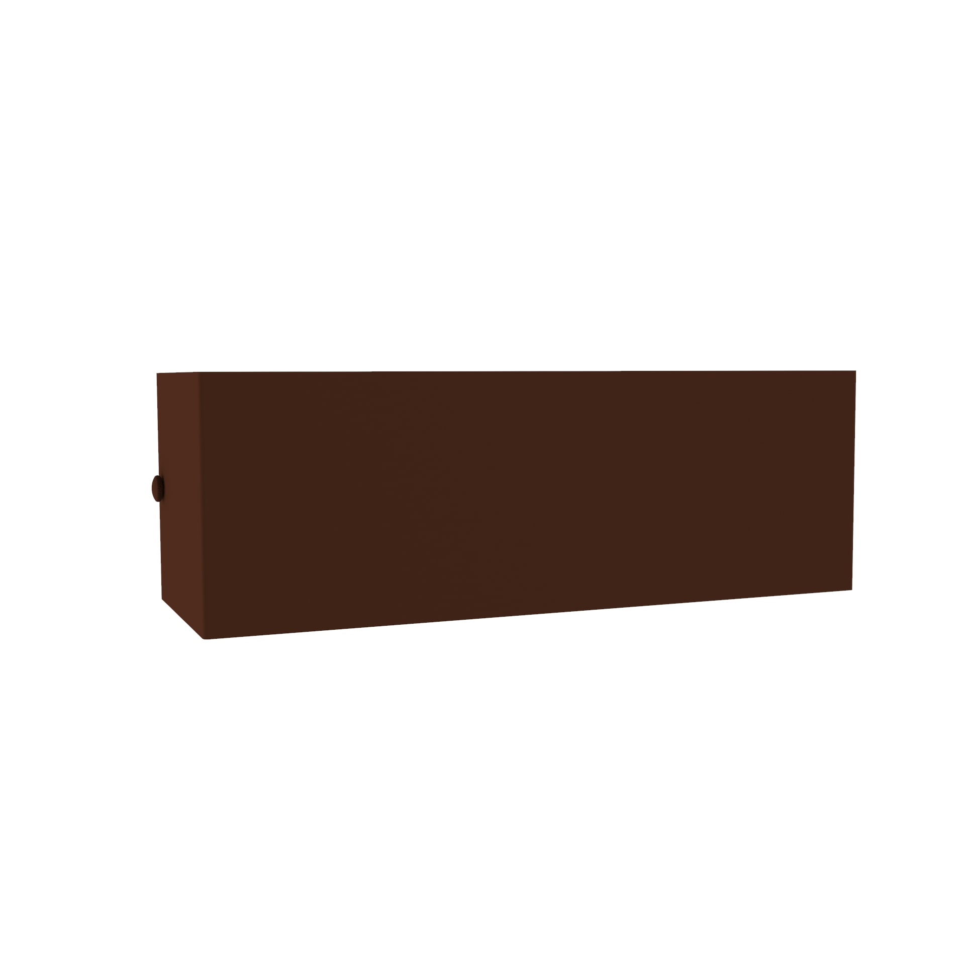 LUMICOM - DESMO M APPLIQUE 30x10 METALLO CORTEN 4xGX53