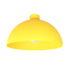 LUMICOM - CASSIS plafoniera Ø40 metallo zinc yellow 1x E27
