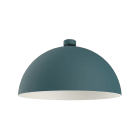 LUMICOM - CASSIS plafoniera Ø60 metallo blu mediterraneo/bianco 1x E27