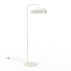 LUMICOM - TUZZI Stehlampe ø40 H165, glanzende weiß, Metall 1xE27