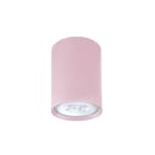 LUMICOM - LUMICOM | ROND Plafoniera, 1x GU10, max 33W, metallo, rosa, D.6cm x H10cm
