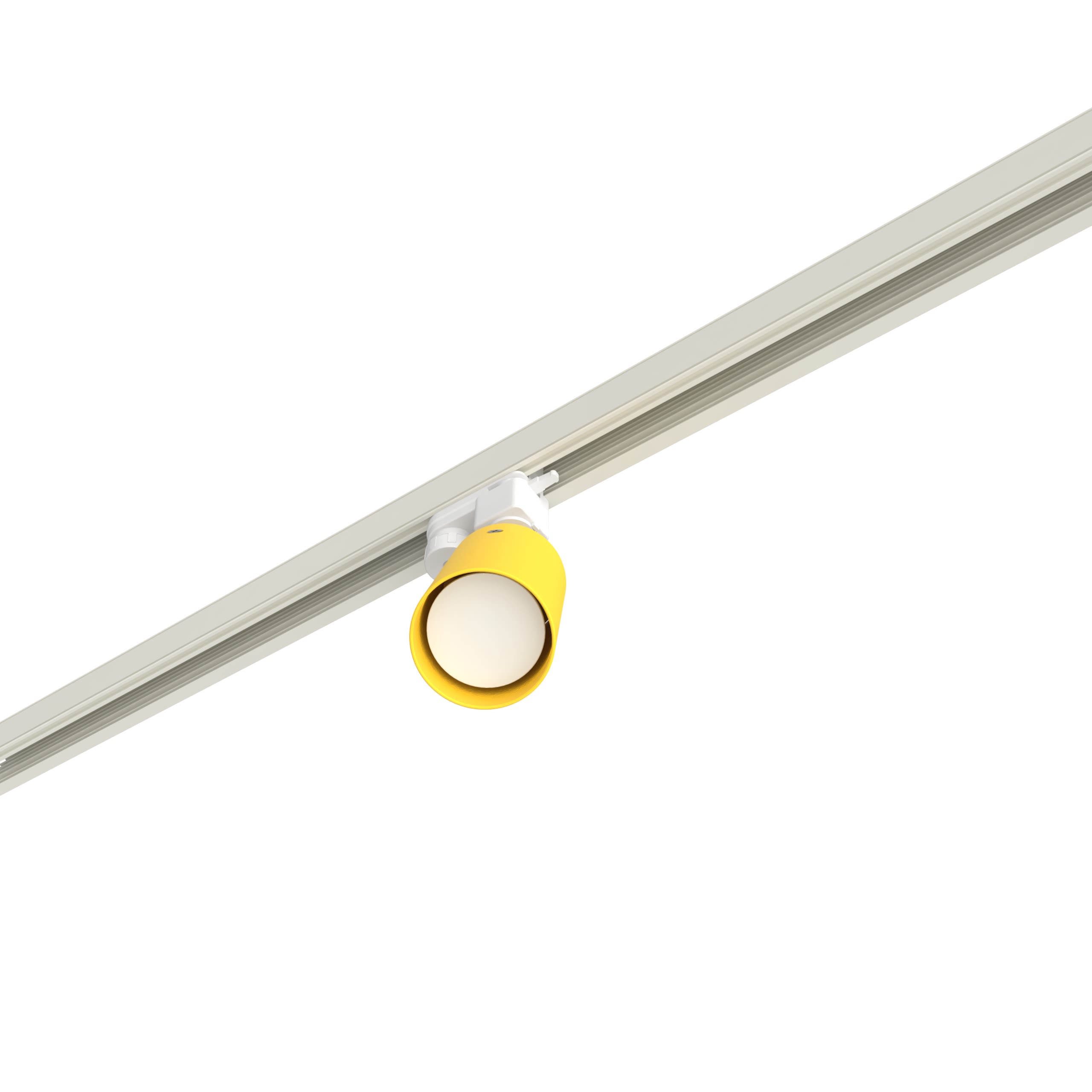 LUMICOM - FORM TRACK H10 Ø6 METALLO GIALLO ZINC 1XGU10