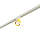 LUMICOM - FORM TRACK H10 Ø6 METALLO GIALLO ZINC 1XGU10
