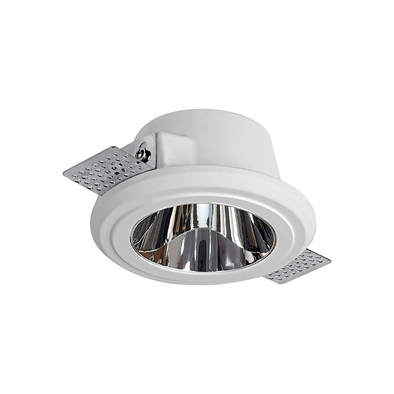 Rossini illuminazione - INC IN GESSO GU10 1X13W TONDO CR