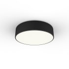 LUMICOM - LUMICOM | PUNNETT Deckenleuchte, LED INTEGRATO, 12W, 4000K, metall/plexiglas, schwarz matt, D.30cm