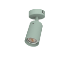 LUMICOM - LUMICOM | FORM S Plafoniera, 1X GU10, max 33W, metallo, iceberg green, D.6cm