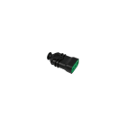 ENERGYX - Presa bipasso rinforzata 16A/10A, nera, made in italy