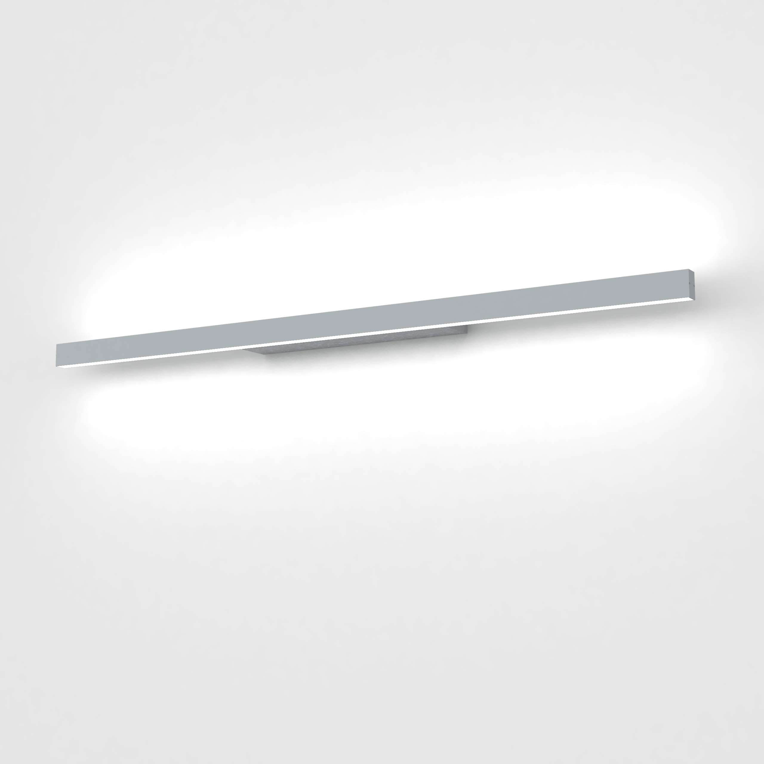 LUMICOM - LUMICOM | RIFT applique l, STRIP LED, 30W/m, 3000K, metallo, grigio, L.90