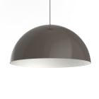 LUMICOM - CASSIS SOSPENSIONE Ø40 METALLO TORTORA / BIANCO 1 X E27