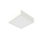 LUMICOM - MONDRIAN PLAFONIERA 28X28 METALLO BIANCO OPACO 18W 4000K