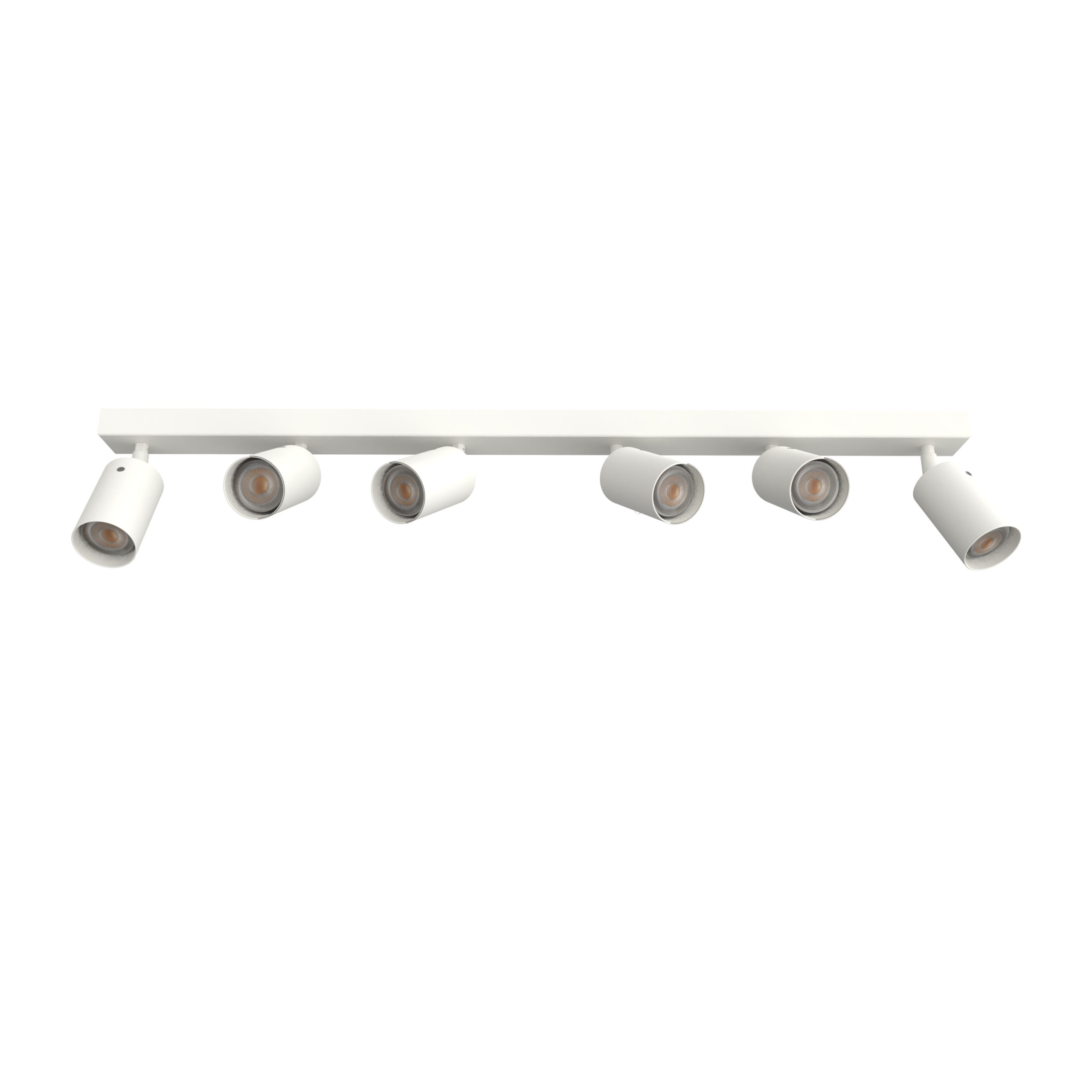 LUMICOM - LUMICOM | FORM XL Plafoniera, 6X GU10, max 33W, metallo, bianco opaco, L.90cm x H.15cm