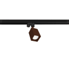 LUMICOM - BRICK TRACK H10 L.6 METALLO CORTEN 1XGU10