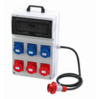 ROSI MATERIALE ELETT - QUADRO ACS 3 PRESE 16 A 2P+T IP67+3 16 A 3P+T IP67+INT MT 16 A 3P+N E DIFF. 40 A 4P+CAVO, 9KW