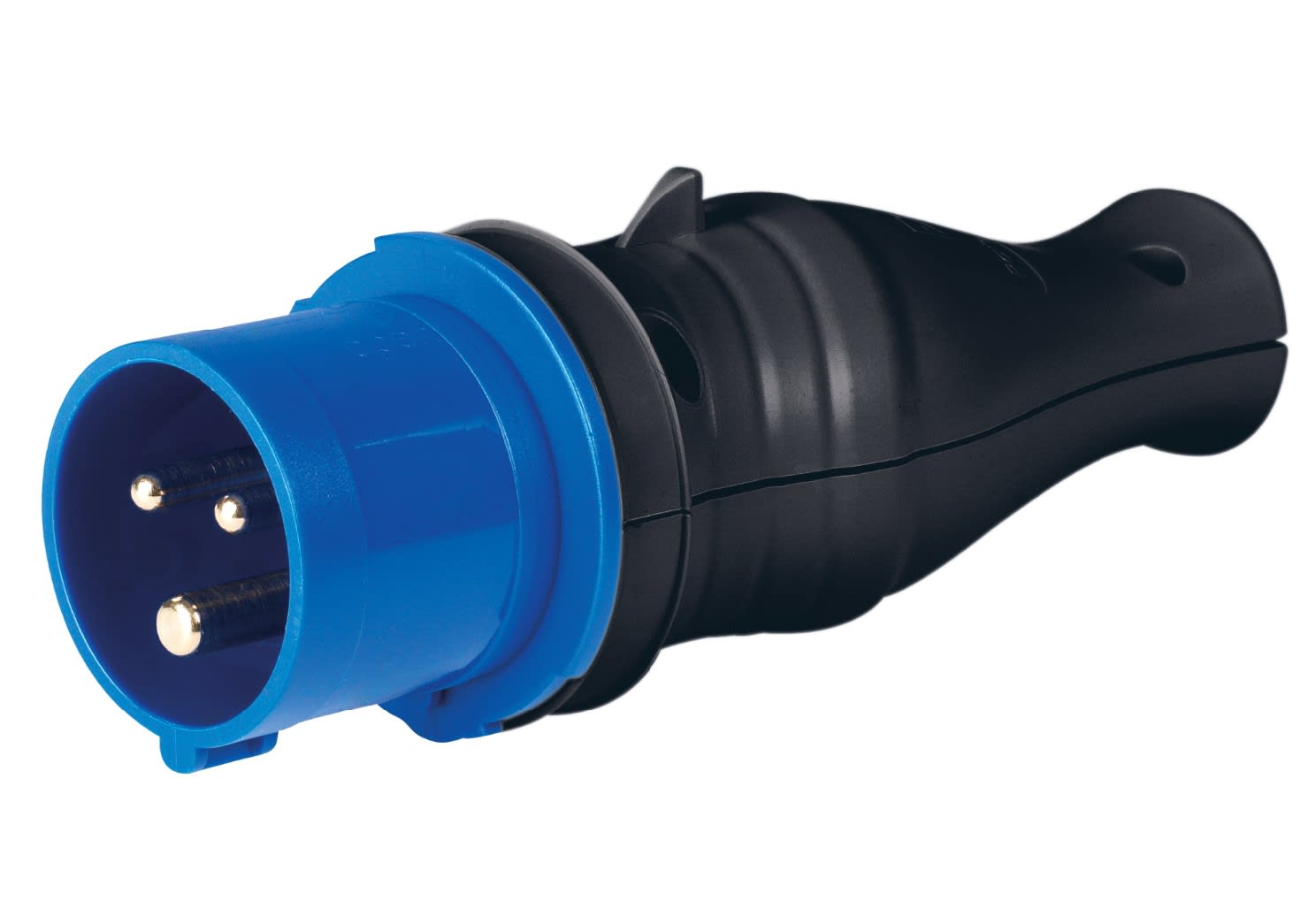 ROSI MATERIALE ELETT - ADATTATORE IND. 16A 2P+T IP44 PER SPINA SCHUKO PRESSOFUSA 2P SENZA TERRA - PRODOTTO BREVETTATO