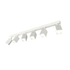 LUMICOM - LUMICOM | BRINCK Plafoniera XL, 6X GU10, max 33W, metallo, bianco, L.6cm
