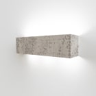 LUMICOM - DESMO L WANDLEUCHTE 45x10 METALL CIMENT 6xGX53