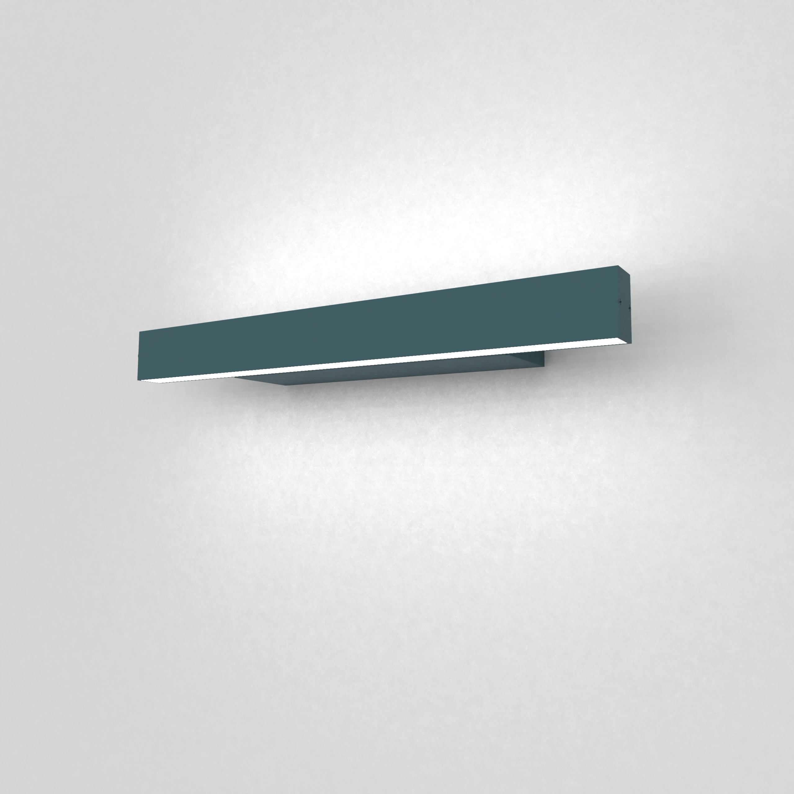 LUMICOM - LUMICOM | RIFT applique s, STRIP LED, 11W/m, 3000K, metallo, blu mediterraneo, L.30