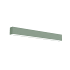 LUMICOM - LUMICOM | LINEAR Plafoniera, STRIP LED INTEGRATA, 9.6W, 4000K, metallo, verde iceberg, L40cm