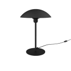 LUMICOM - Cassis Tisch Ø30, Metall, Matt schwarz 1XE27