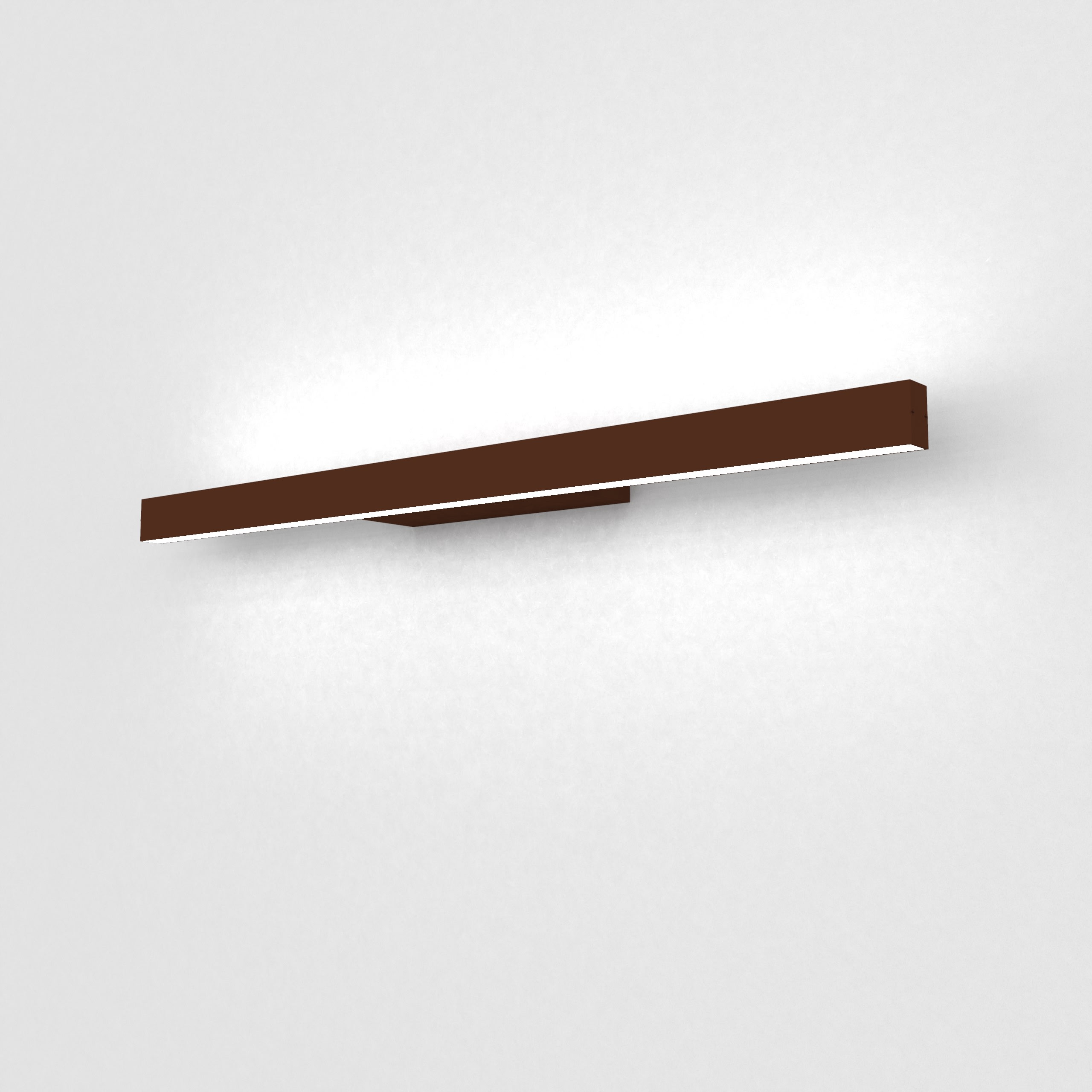 LUMICOM - LUMICOM | RIFT applique m, STRIP LED, 20W/m, 4000K, metallo, corten, L.60