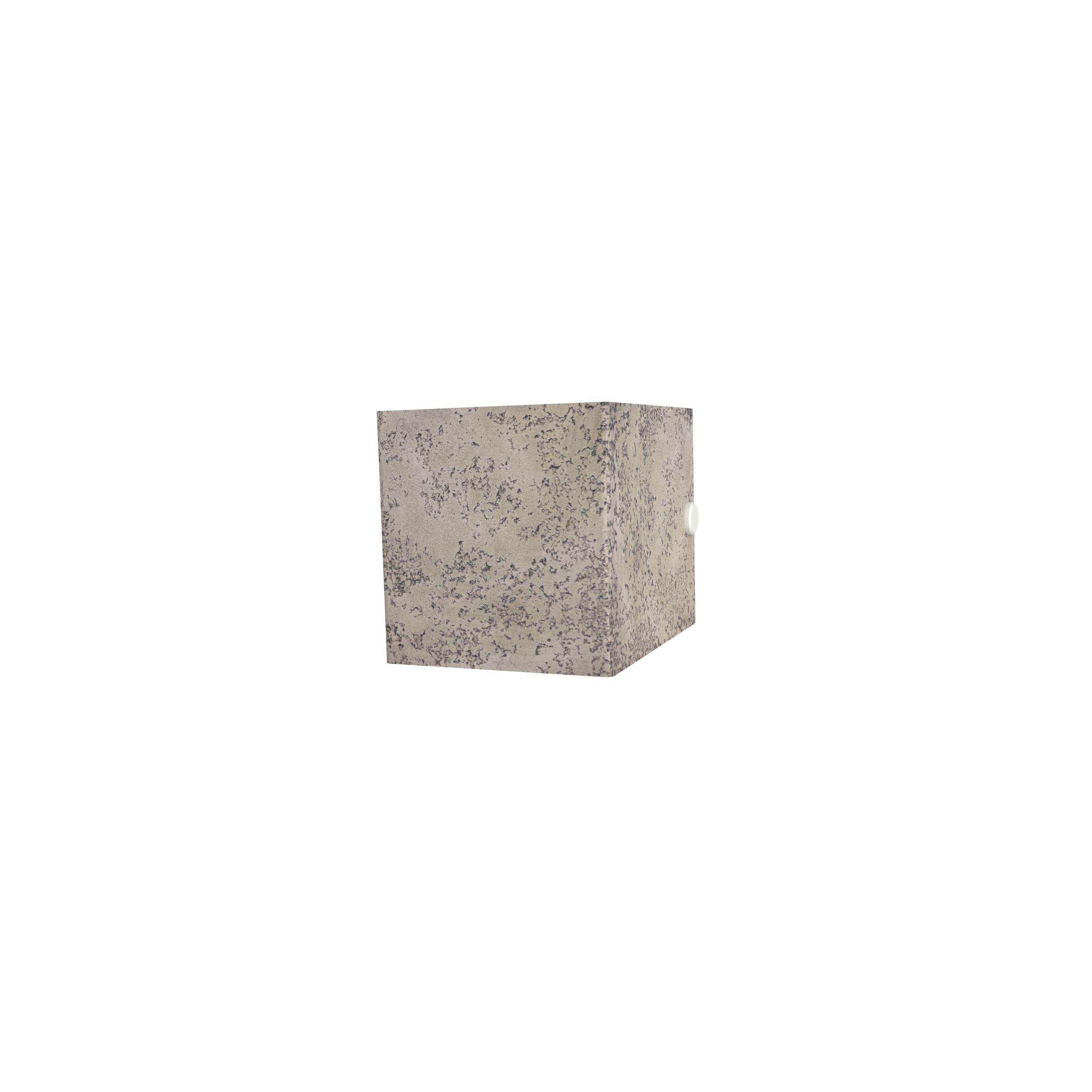 LUMICOM - DESMO S APPLIQUE 10X10 CEMENTO 2X GX53