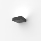 LUMICOM - MONDRIAN APPLIQUE LED 14X14 METALLO NERO LUCIDO 10W 4000K