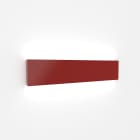 LUMICOM - LUMICOM | BAND applique, STRIP LED, 17W/m, 3000K, metallo, rosso lucido, L.50