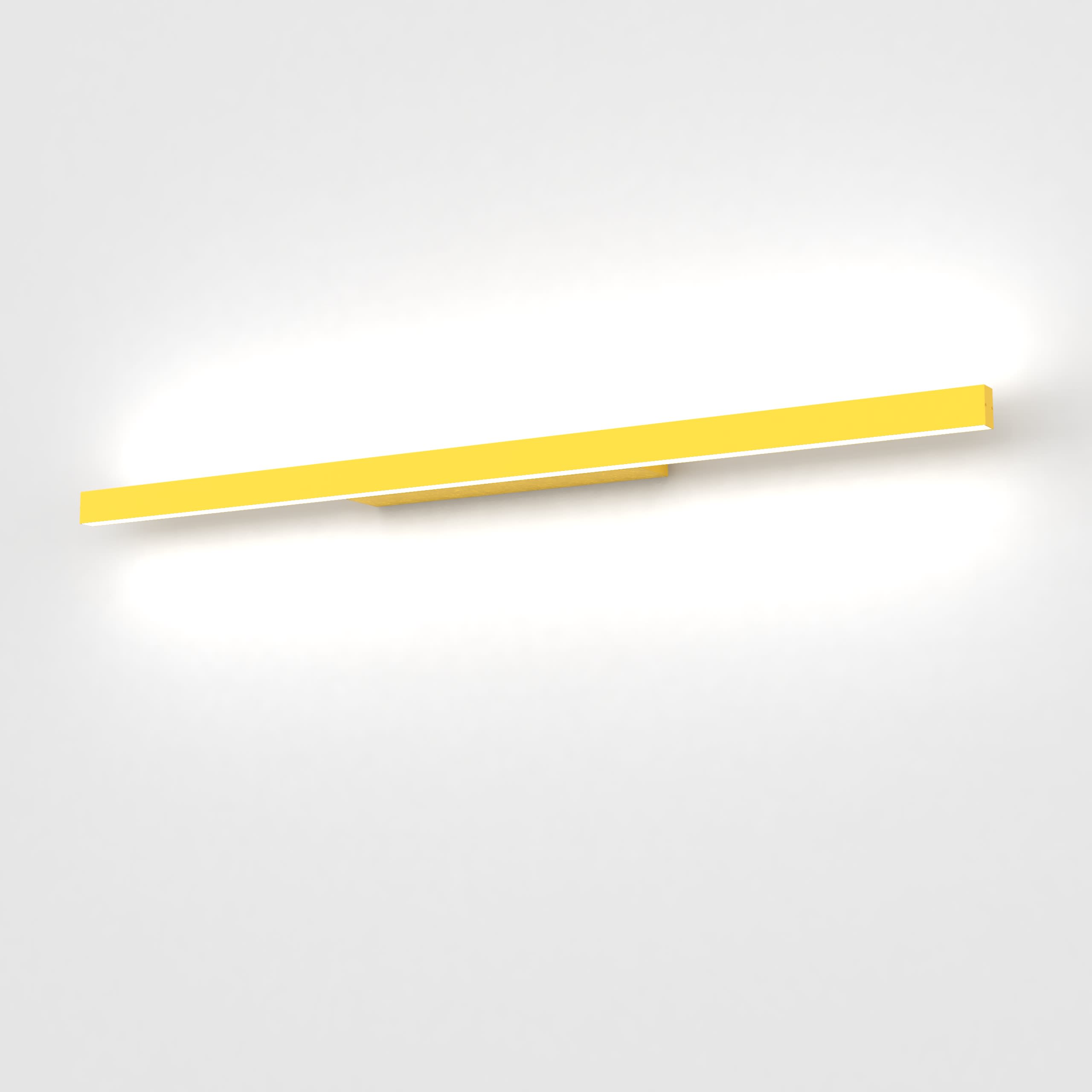 LUMICOM - LUMICOM | RIFT applique l, STRIP LED, 30W/m, 3000K, metallo, giallo, L.90