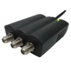 AEV - Alimentatore da antenna 300mAh con 2 connettori F e led, super slim.