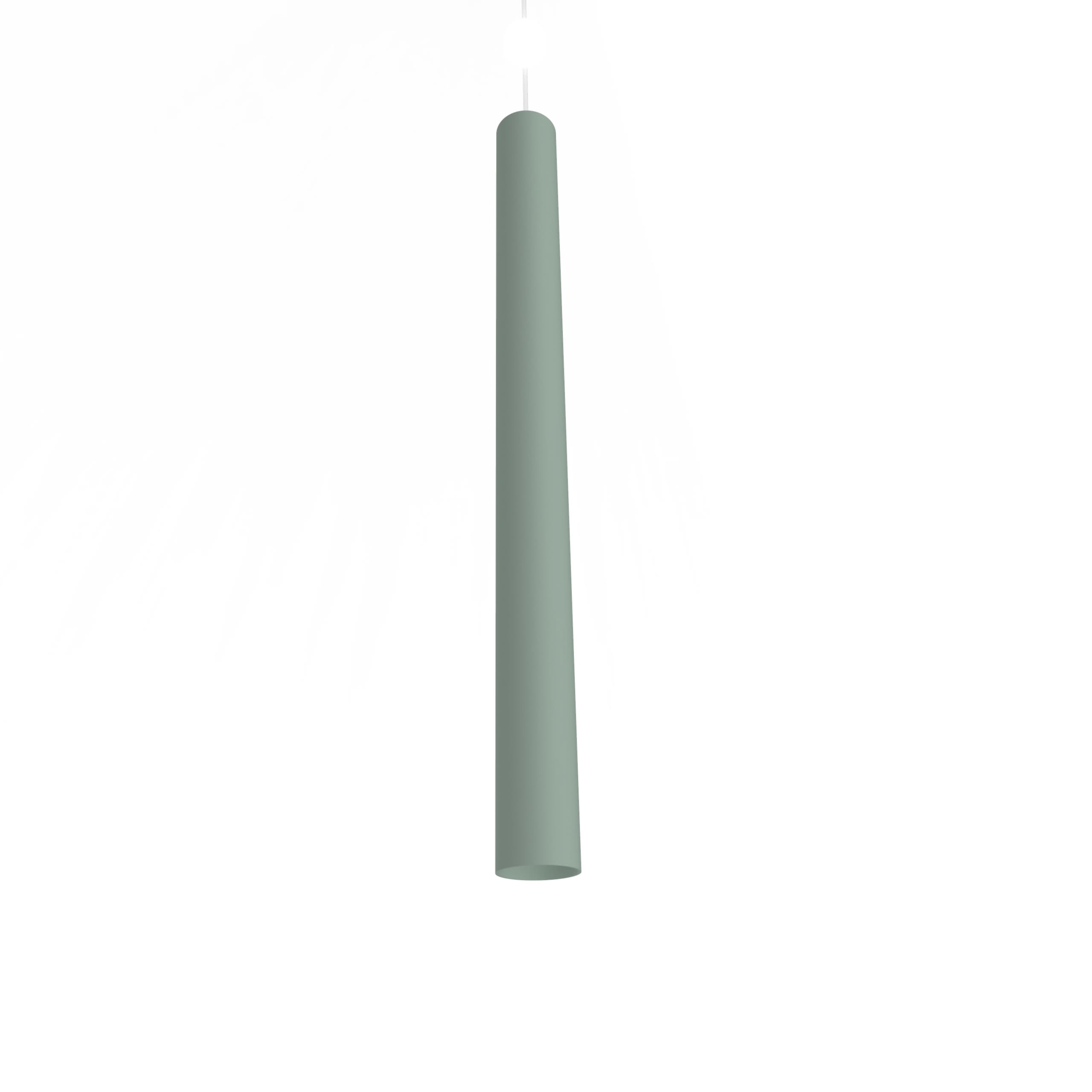 LUMICOM - LUMICOM | ROND Sospensione, 1X GU10, max 33W, metallo, verde iceberg, H.60cm